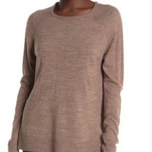 NEW Sweet Romeo Tan Long Sleeve Knit Sweater Size XS